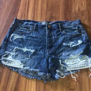 American eagle high waisted shorts